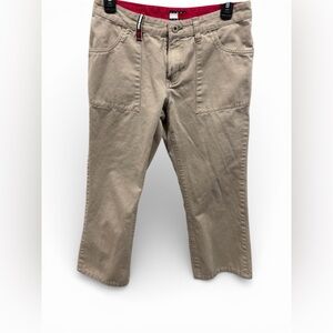 Y2K Tommy Hilfiger Khaki Capri Size 7